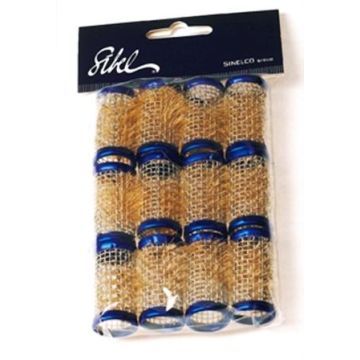 Sibel Watergolf draadrollers metaal kort Blauw 21mm-12st