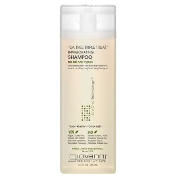 Giovanni Tea Tree Triple Treat Invigorating Shampoo 250ml