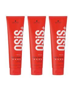 3 x Schwarzkopf OSiS+ Rock-Hard Instant Hold Glue 150ml