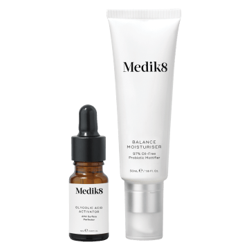Medik8 Balance Moisturiser & Glycolic Acid Activator 50ml