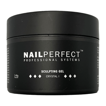 NailPerfect LED UV Sculpting Gel Crystal I 45gr
