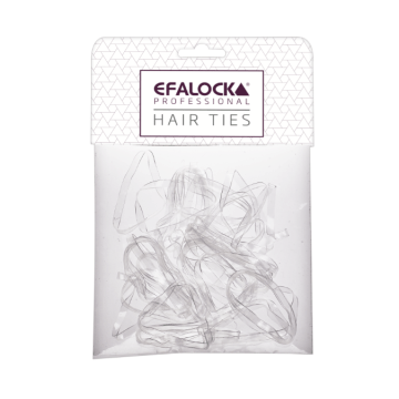 Efalock Rasta Elastiekjes Sterk Transparant 100st