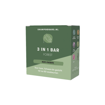 ShampooBars 3-In-1 Bar Forest 60gr