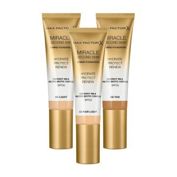 Max Factor Miracle Second Skin Foundation 30ml