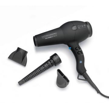 Diva Pro Ultima 5000 Pro Föhn Black