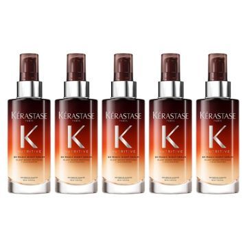 5x Kérastase Nutritive 8H Magic Night Serum 90ml