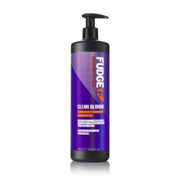 Fudge Clean Blonde Violet-Toning Shampoo 1000ml