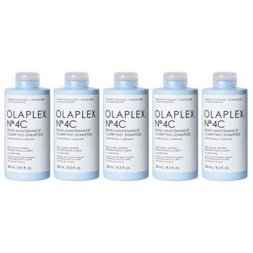 5x Olaplex No.4C Bond Maintenance Clarifying Shampoo 250ml