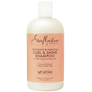 SheaMoisture Coconut & Hibiscus Curl & Shine Shampoo 384ml