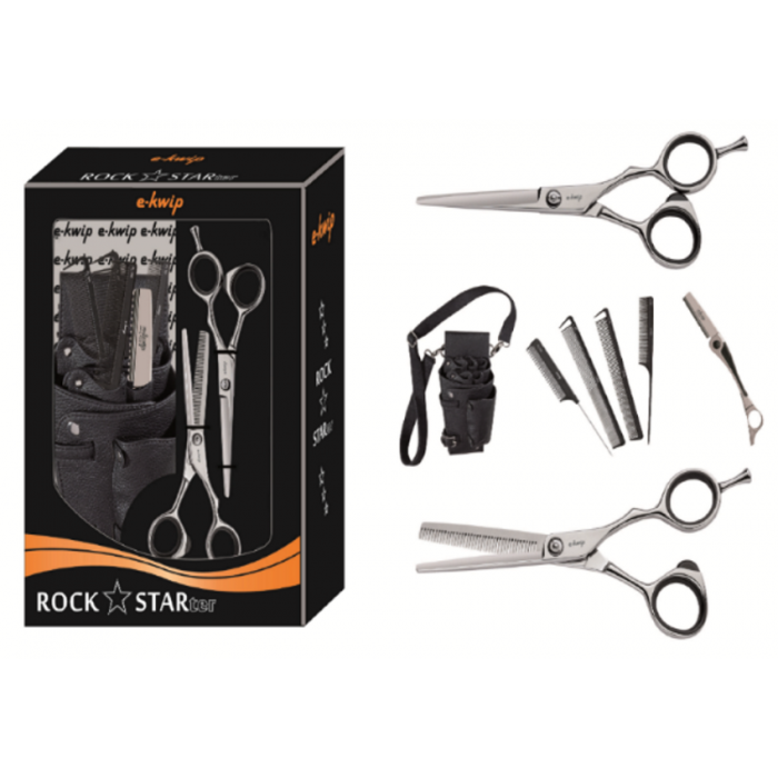 E-Kwip Scharenset Rock Star Set Zilver 5,5inch main product photo