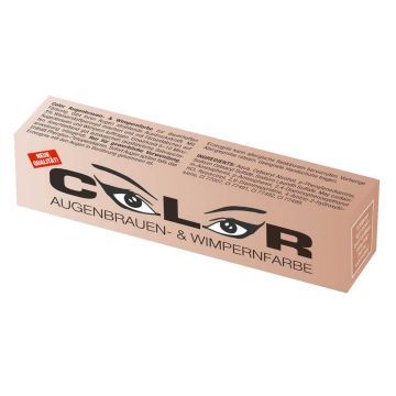 Color Wimper- en wenkbrauwverf lichtbruin