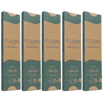 5x Elleure Hair coloring paper 10x40cm