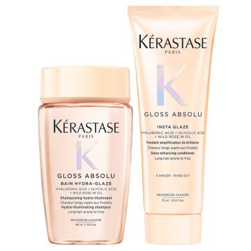 Kérastase Gloss Absolu Shampoo 80ml + Conditioner 75ml Travel Set
