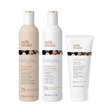 Milk_Shake Integrity Nourishing Shampoo 300ml + Conditioner 300ml + Treatment 200ml 
