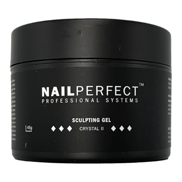 NailPerfect LED UV Sculpting Gel Crystal II