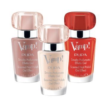PUPA Milano Vamp! Scented Nail Polish Gel Effect 9ml