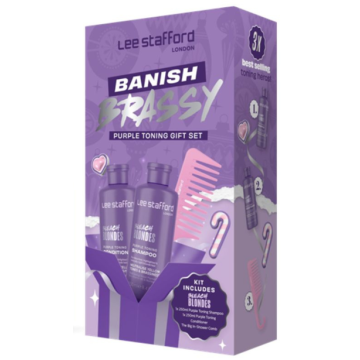 Lee Stafford Banish Brassy Blondes Toning Kit