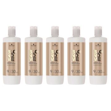 5x Schwarzkopf BlondMe Premium Developer 9% 1000ml