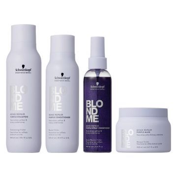 Schwarzkopf BlondMe Bond Repair Purple Pakket
