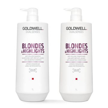 Goldwell Dualsenses Blondes & Highlights Shampoo + Conditioner