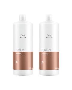 Wella Fusion Intense Repair Shampoo 1000ml + Conditioner 1000ml