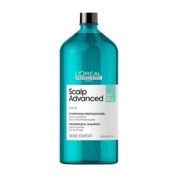 L'Oréal Scalp Advanced Anti-Oiliness Dermo-Purifier Shampoo 1500ml