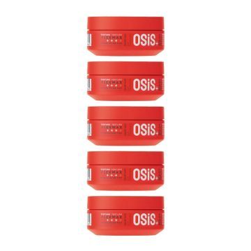 5x Schwarzkopf OSiS+ Flexwax Strong Cream Wax 85ml