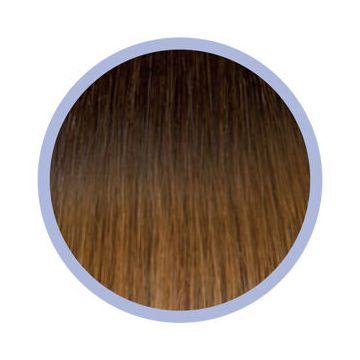 Seiseta Keratin Fusion 6/27 Chocoladebruin/ Midden Goudblond - Ombré 50-55 cm