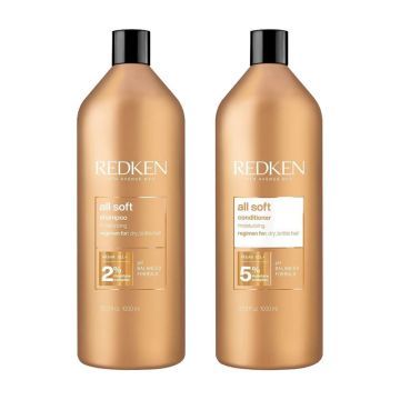 Redken All Soft Shampoo + Conditioner 1000ml
