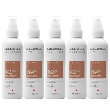 5x Goldwell StyleSign Sea Salt Spray 200ml