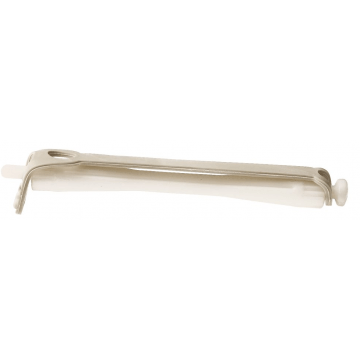 Sibel Permanentwikkels lang 80mm wit Wit 12 stuks