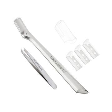 Tweezerman Brow Razor + Mini Tweezer Set