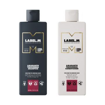 Label.m Amaranth Thickening Shampoo 300ml + Conditioner 300ml