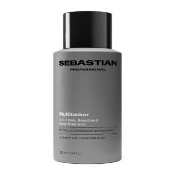 Sebastian Multitasker for Men 3-in-1 Hair, Beard and Body Shampoo 280ml