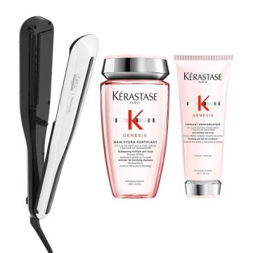 L’Oréal Professionnel Steampod 3.0 + Kérastase Genesis Bain Hydra-Fortifiant 250ml + Kérastase Genesis Fondant Renforcateur 200ml