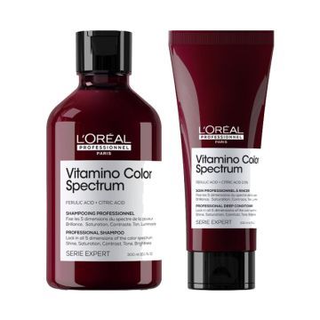 L'Oréal Vitamino Color Spectrum Shampoo 300ml + Conditioner 200ml