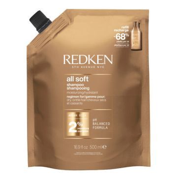 Redken All Soft Refill Pouch 500ml
