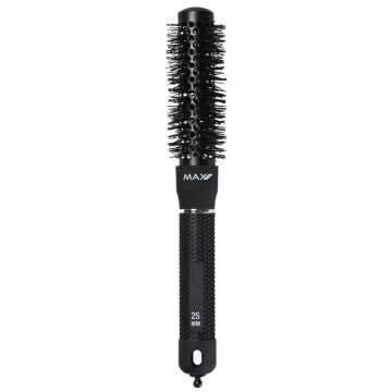 Max Pro Ceramic Styling Brush Zwart 25mm