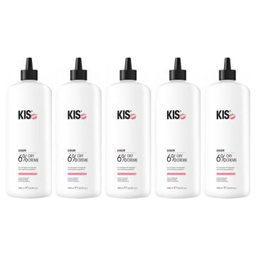 5x  KIS OxyCream 6% 1000ml 