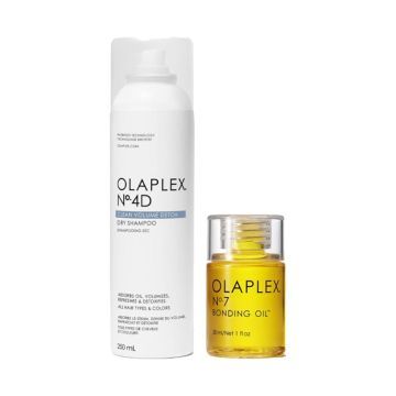 Olaplex No.4D Clean Volume Detox Dry Shampoo 250ml + No.7 Bonding Oil 30ml