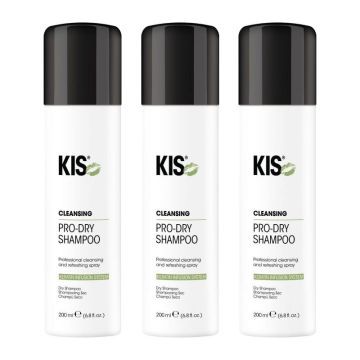 3x KIS Pro-Dry Shampoo 200ml