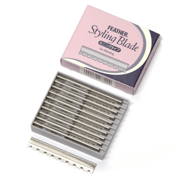 Feather TH uitdun 1x10 mesjes