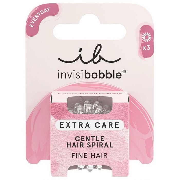 Invisibobble Original Extra care Crystal Clear 3st main product photo