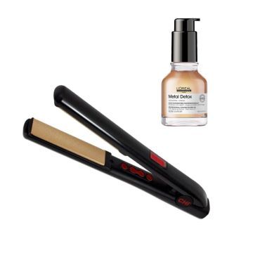 CHI Stijltang G2 + L'Oréal Serie Expert Metal Detox Olie 50ml