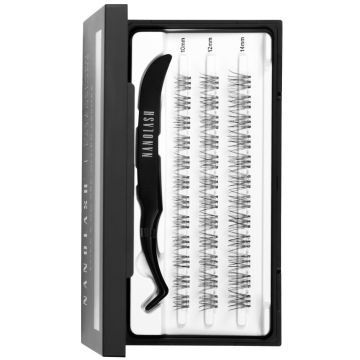 Nanolash DIY Eyelash Extensions Stick & Go Pre-Glued Lashes