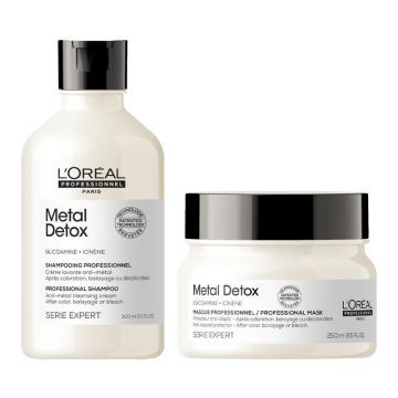 L'Oréal Serie Expert Metal Detox Shampoo 300ml + Mask 250ml