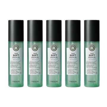5x Maria Nila True Soft Argan Oil 100ml