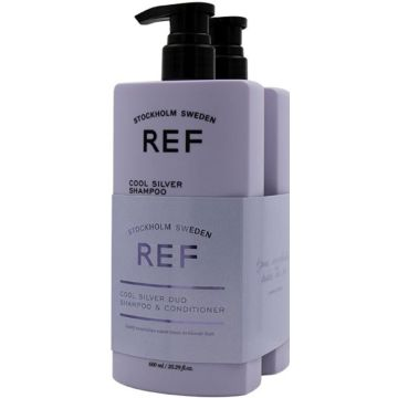 REF Cool Silver Duo Shampoo + Conditioner Limited Edition 2x600ml