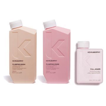 Kevin Murphy Plumping.Wash 250ml + Plumping.Rinse 250ml + Full.Again 150ml
