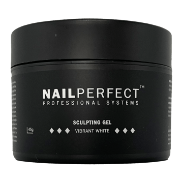 NailPerfect LED UV Sculpting Gel Vibrant White